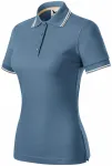Klassisches Poloshirt für Damen, denim