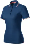 Klassisches Poloshirt für Damen, Mitternachtsblau Klassisches Poloshirt für Damen, Mitternachtsblau