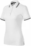 Klassisches Poloshirt für Damen, weiß