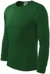 Langärmliges T-Shirt für Männer, Flaschengrün Langärmliges T-Shirt für Männer, Flaschengrün