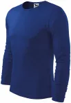 Langärmliges T-Shirt für Männer, königsblau