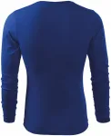 Langärmliges T-Shirt für Männer, königsblau