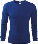 Langärmliges T-Shirt für Männer, königsblau
