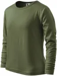 LangarmShirt für Kinder, khaki