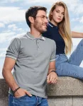 Kontrastiertes Poloshirt für Herren | Kontrast-Poloshirt für Damen