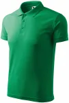 Loses Poloshirt der Männer, Grasgrün