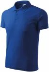 Loses Poloshirt der Männer, königsblau