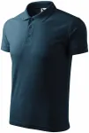 Loses Poloshirt der Männer, dunkelblau