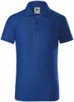 Polo-Shirt für Kinder, königsblau