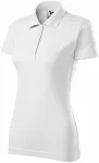 Slim Fit Poloshirt für Damen, weiß