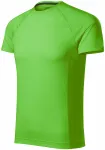Sport-T-Shirt für Herren, Apfelgrün