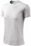 T-Shirt mit asymmetrischem Ausschnitt, weiß