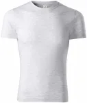 T-Shirt mit höherem Gewicht, hellgrauer Marmor