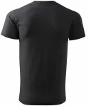 T-Shirt mit höherem Gewicht Unisex, Ebenholz Grau