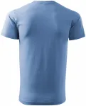 T-Shirt mit höherem Gewicht Unisex, Himmelblau