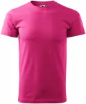 T-Shirt mit höherem Gewicht Unisex, lila