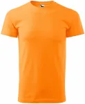 T-Shirt mit höherem Gewicht Unisex, Mandarine