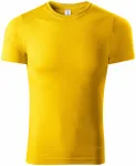 T-Shirt mit kurzen Ärmeln, gelb