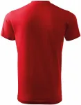 T-Shirt mit kurzen Ärmeln, gröber, rot