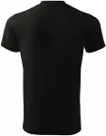 T-Shirt mit kurzen Ärmeln, gröber, schwarz