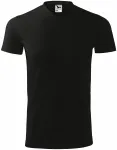 T-Shirt mit kurzen Ärmeln, gröber, schwarz