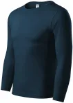 T-Shirt mit langen Ärmeln, geringes Gewicht, dunkelblau