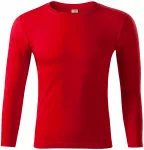 T-Shirt mit langen Ärmeln, geringes Gewicht, rot