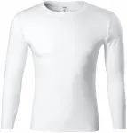 T-Shirt mit langen Ärmeln, geringes Gewicht, weiß