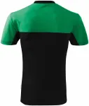T-Shirt mit zwei Farben, Grasgrün