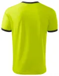 Unisex kontrast T-Shirt, lindgrün