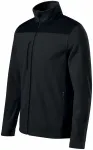 Wärme Unisex-Fleecejacke, schwarz