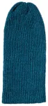 Wintermütze aus Alpakawolle, petrol blue